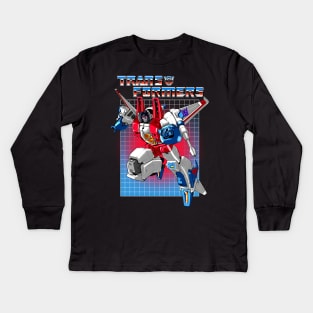 Transformers Soundwave Kids Long Sleeve T-Shirt